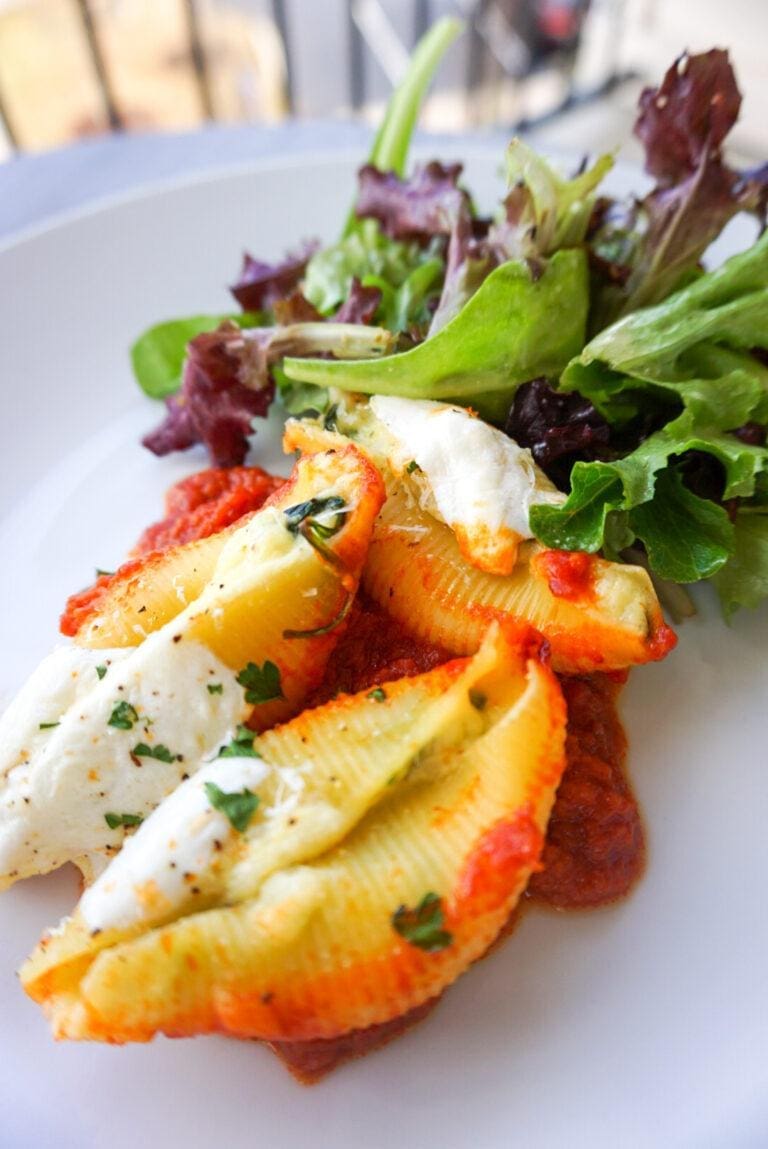 Spinach Stuffed Shells