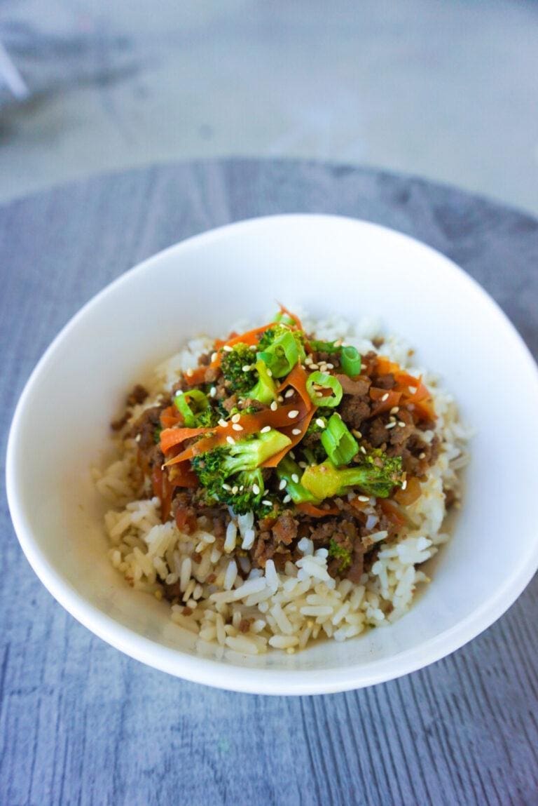 Turkey Teriyaki Bowl