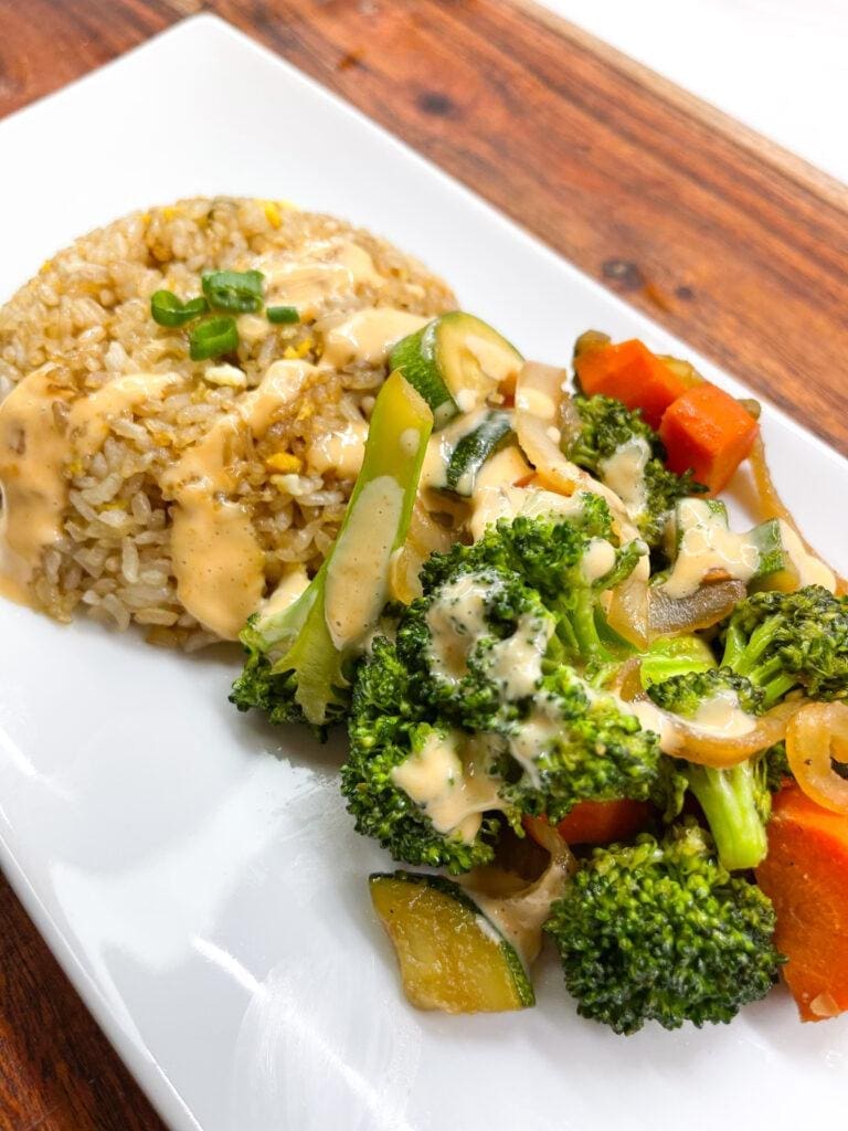 Meatless Hibachi