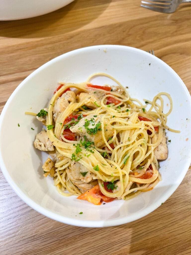 Chicken Scampi