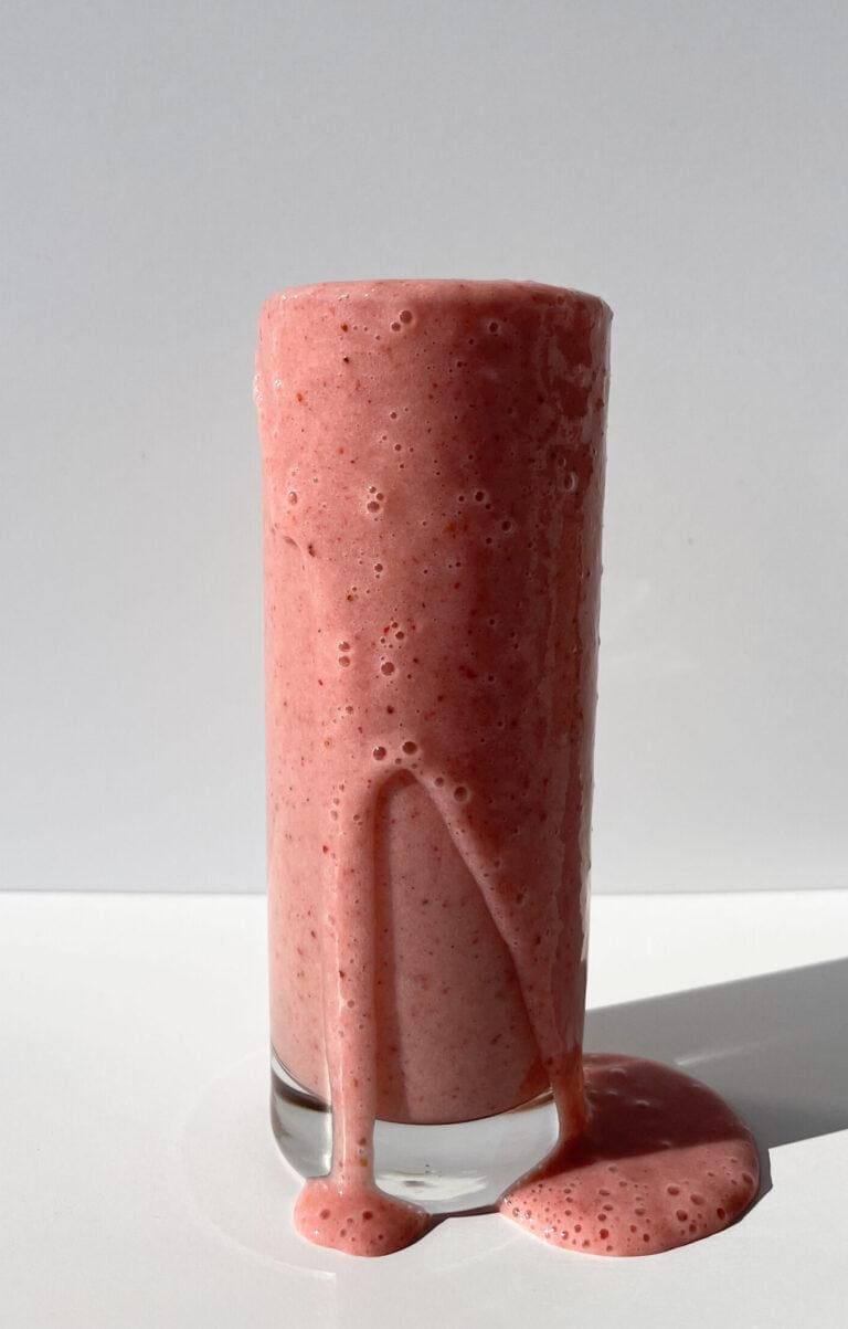 Strawberry Banana Protein Smoothie