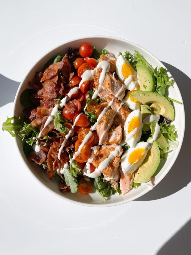 Salmon Cobb Salad