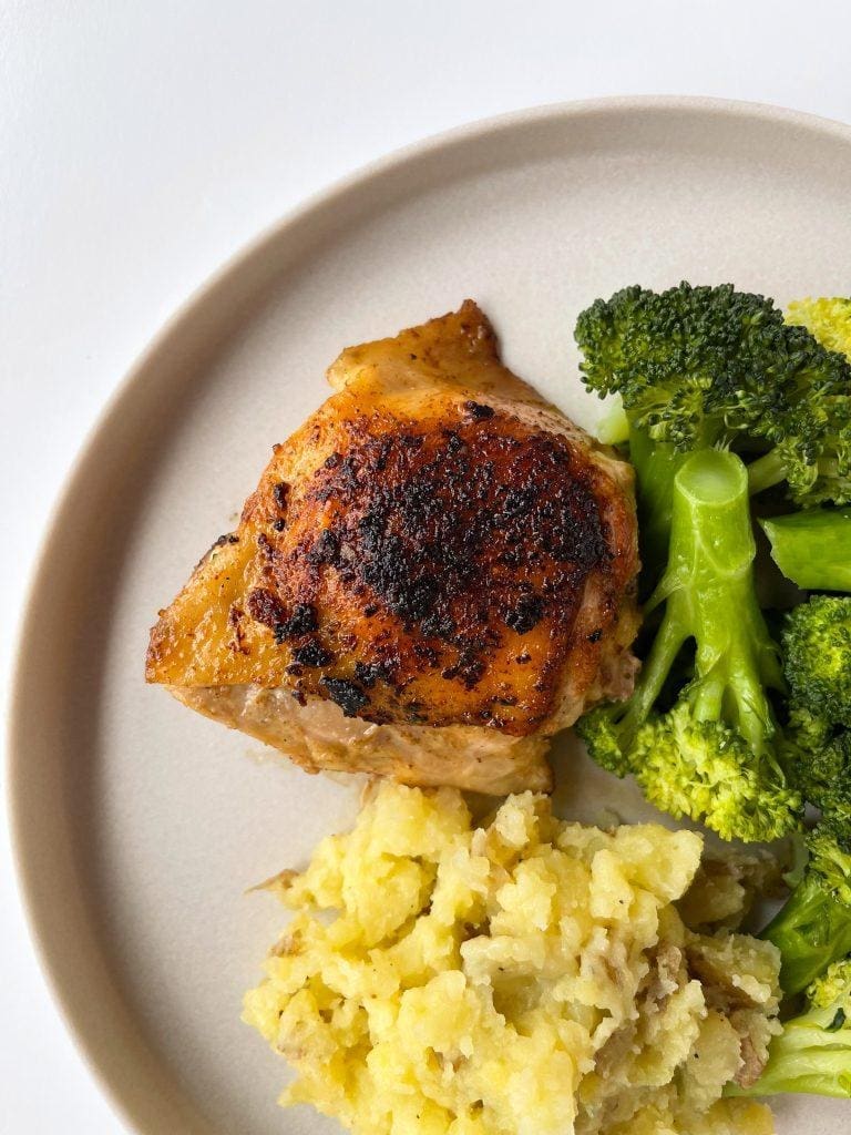 Blackened Ranch Chicken Thighs