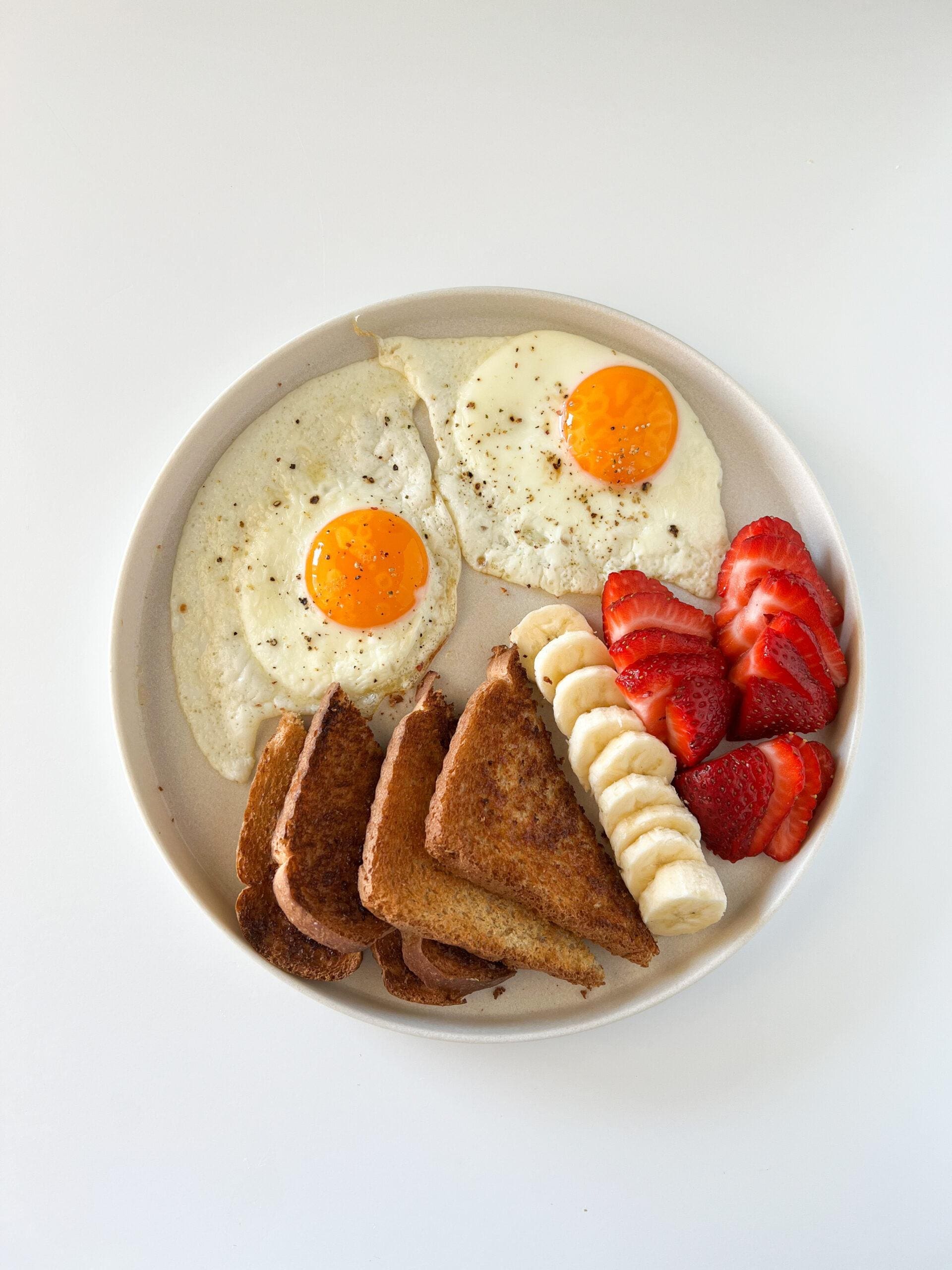 Basic B Egg + Fruit Plate – SHEtrition