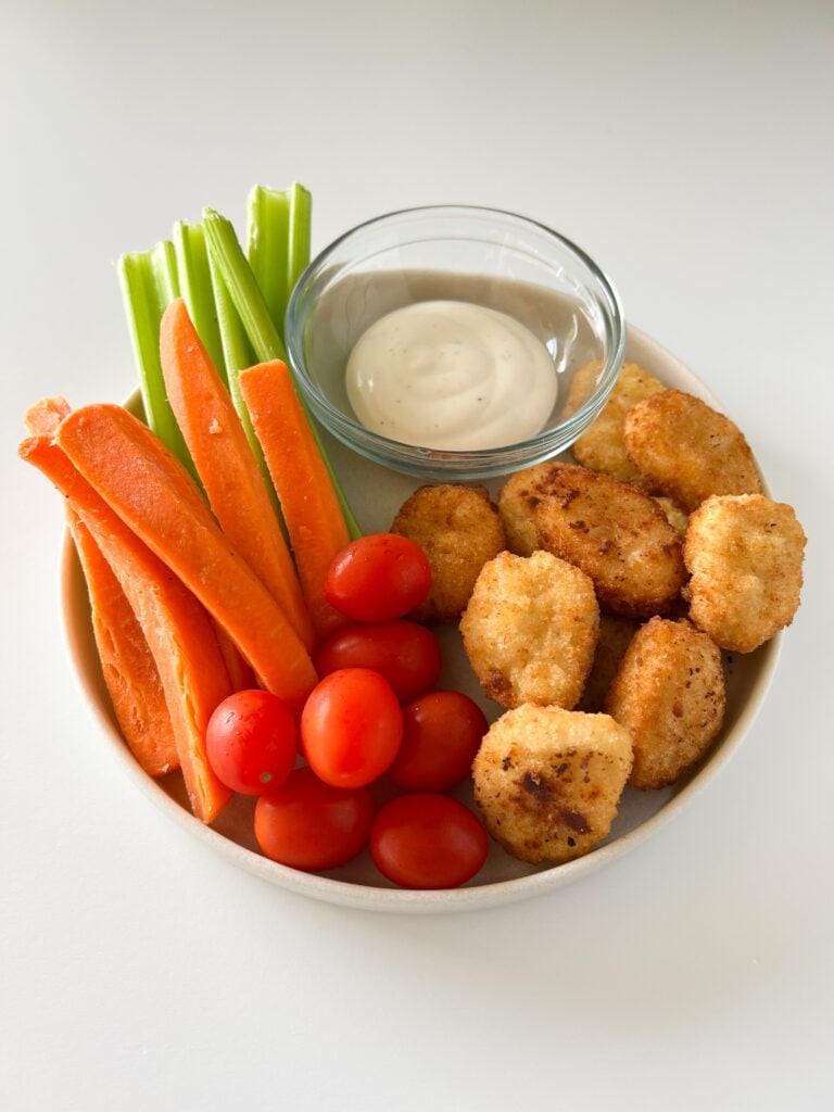 Chicken Nuggets + Veggie Plate