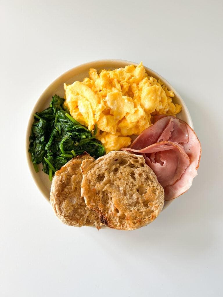 Deconstructed Breakfast Sandwich