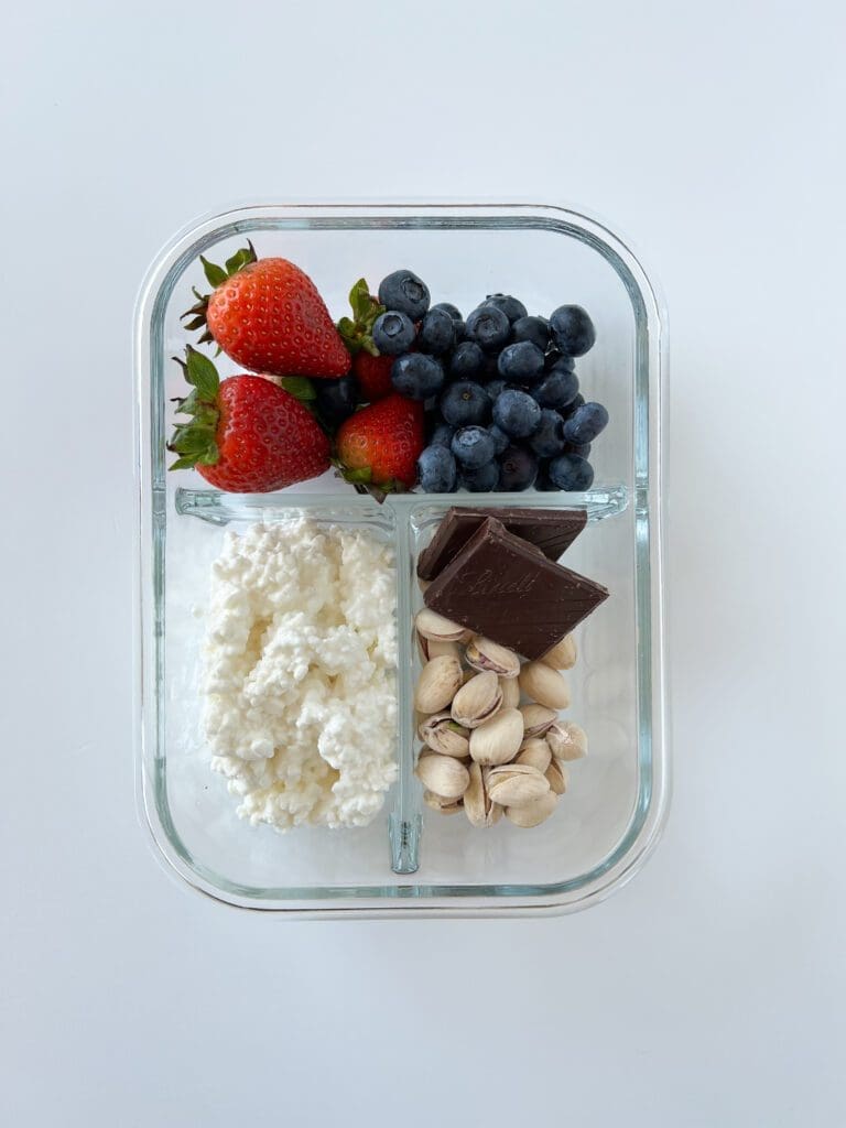 Sweet and Savory Cottage Cheese (or Greek) Box