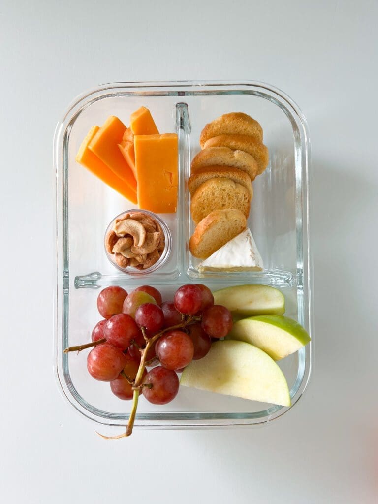 Fruit and Cheese Snack/Lunch Box