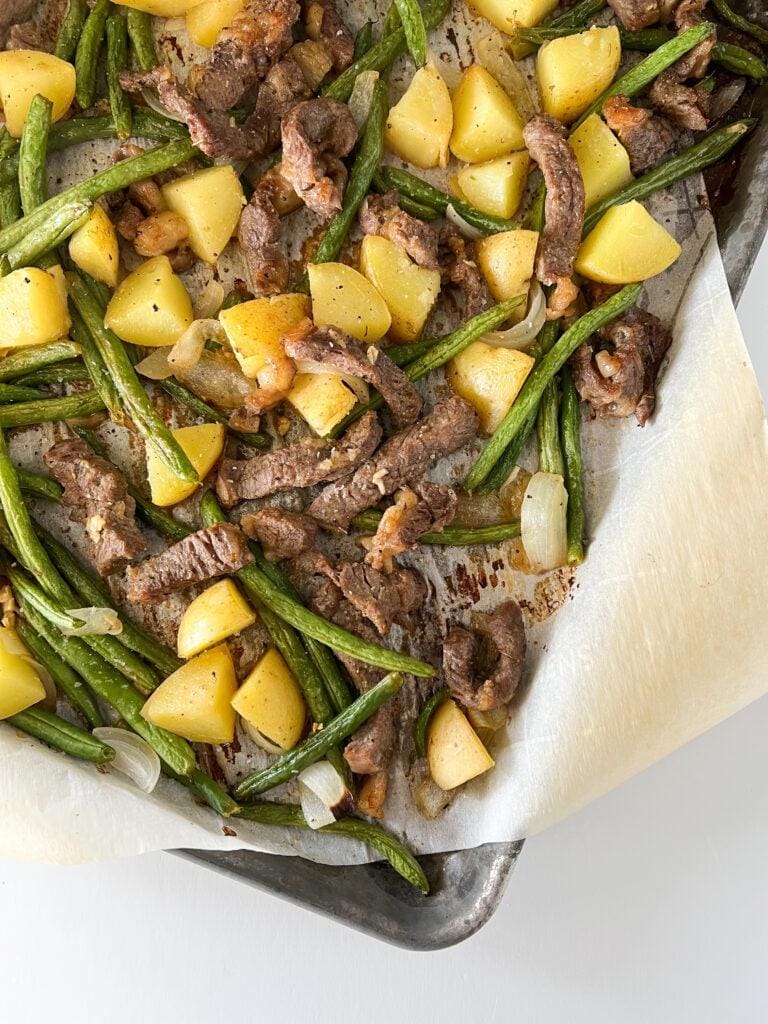 Cozy Garlic Steak and Potatoes