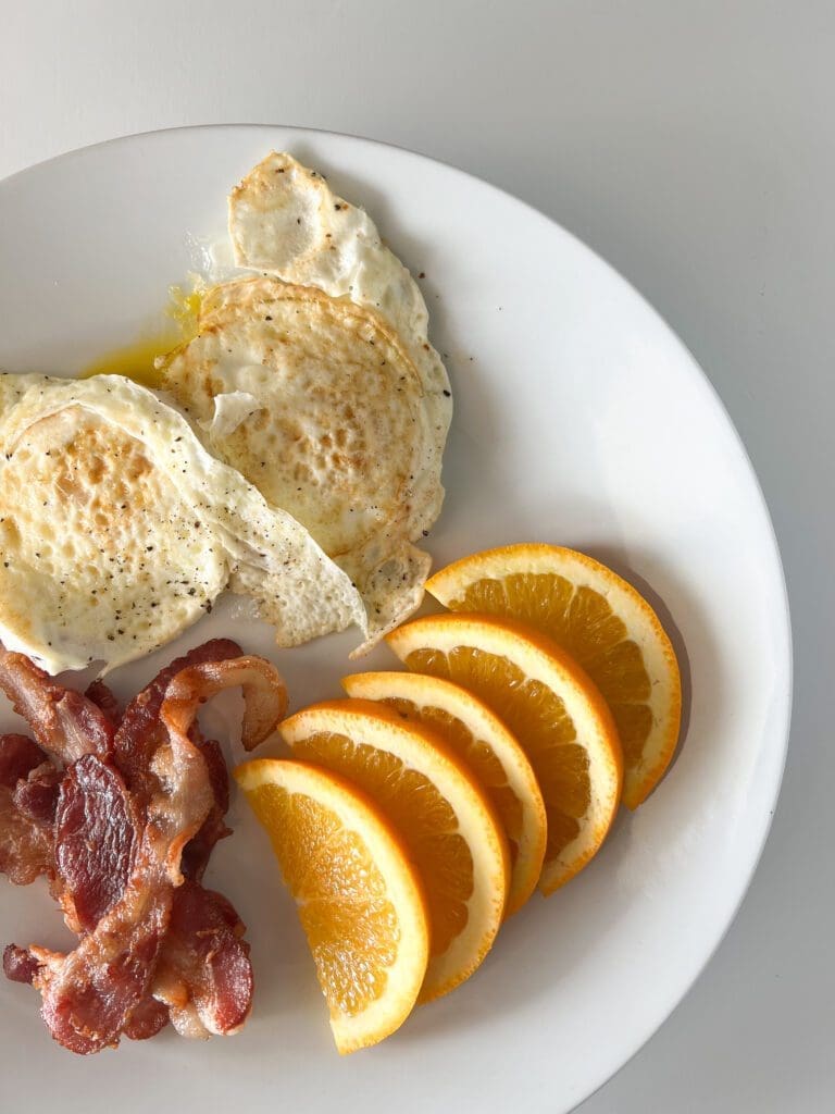 Basic B Bacon and Eggs
