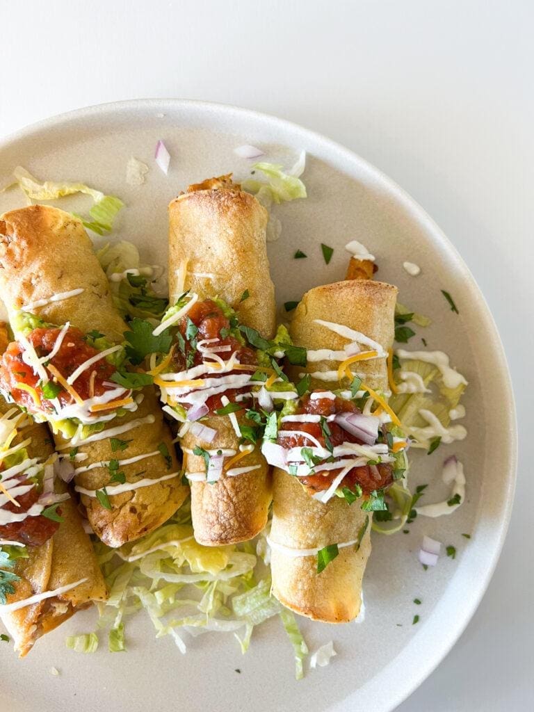 Homemade Taquitos