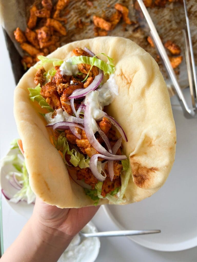 Baked Chicken Gyros