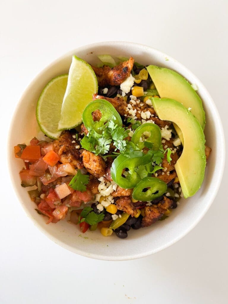 Homemade Chipotle Chicken Bowl