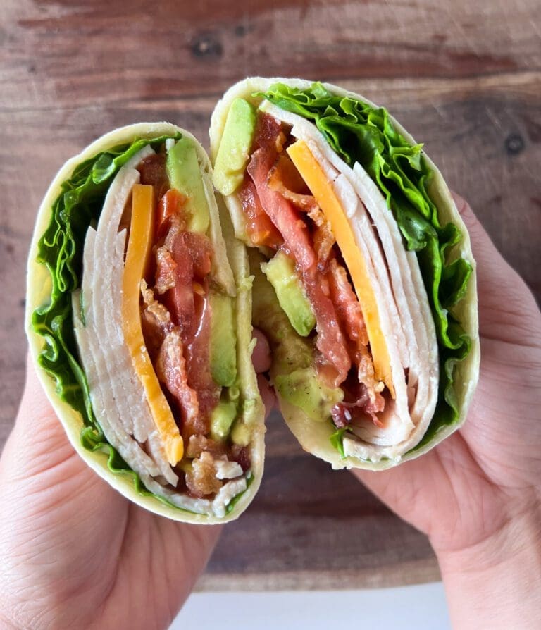 Turkey, Bacon, Avocado Club Wrap
