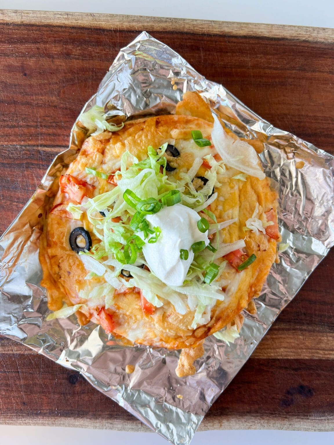 Air Fryer Mexican Pizza SHEtrition