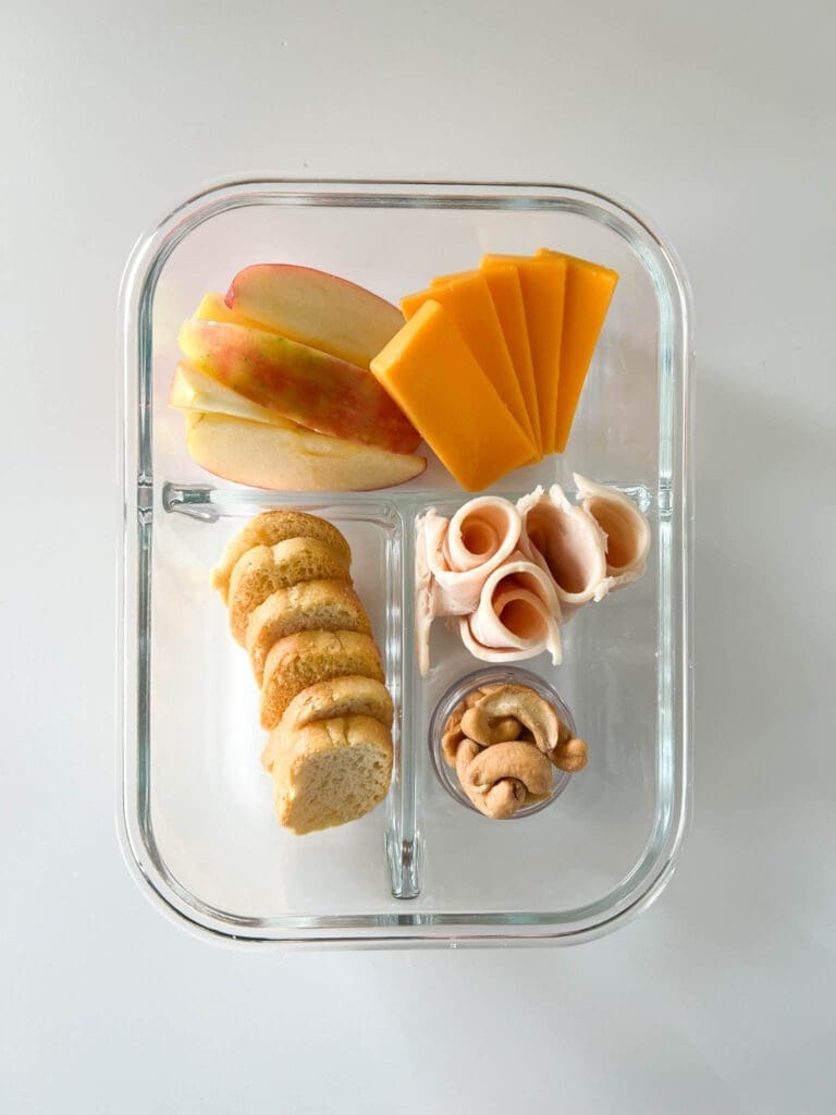 Apple and Cheddar Snack/Lunch Box
