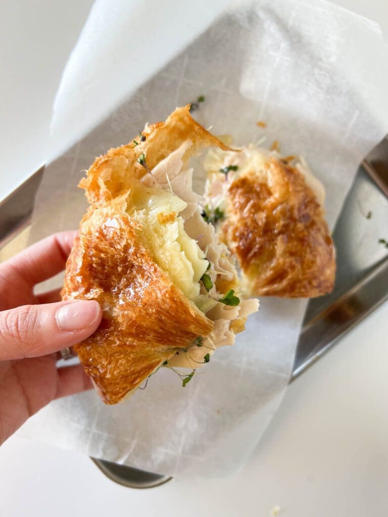 Honey Turkey and Cheese Croissant