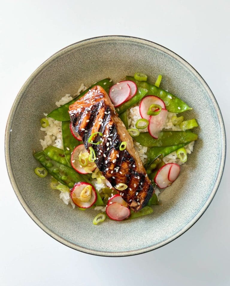 Teriyaki Salmon Power Bowl