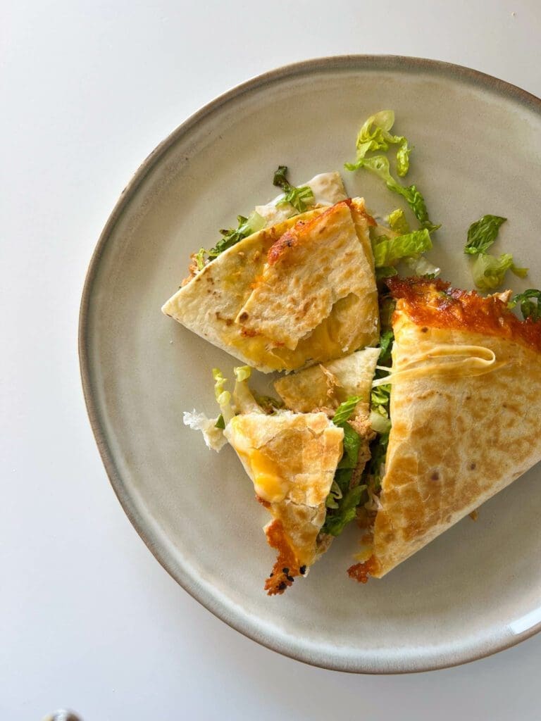 Cheesy Buffalo Chicken Wrap