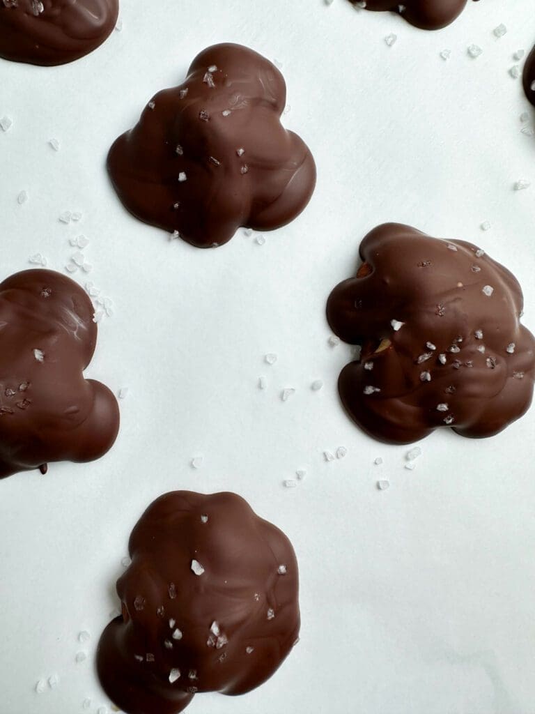 Chocolate Covered Nut Clusters