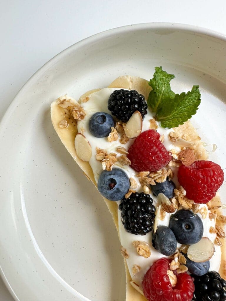 Breakfast Banana Split