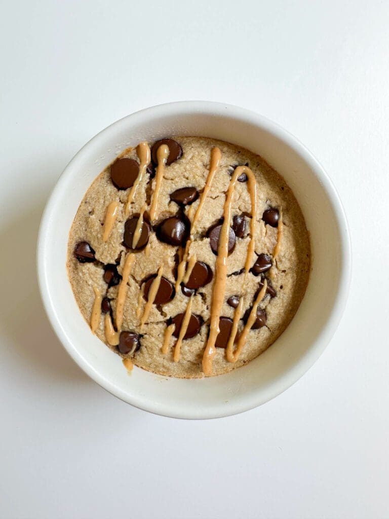 Chocolate Chip Protein Muffin Baked Oats