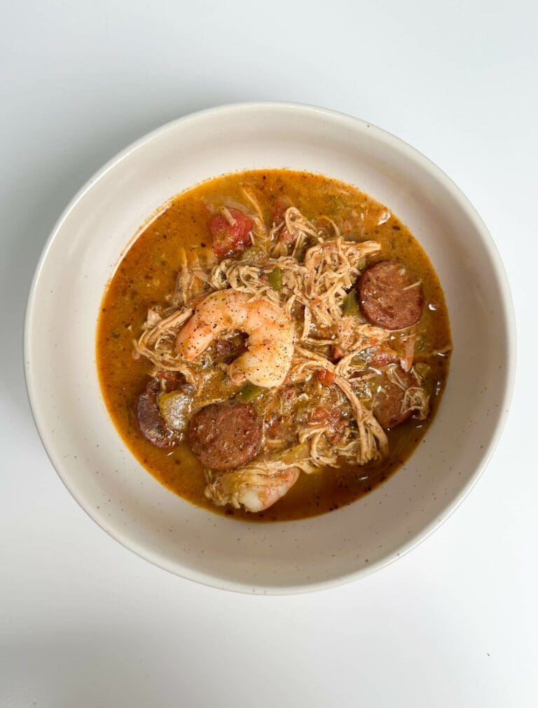 Slow Cooked Crock Pot Gumbo