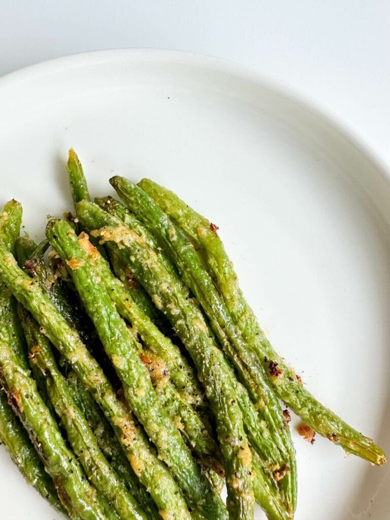 Roasted Parmesan Green Beans