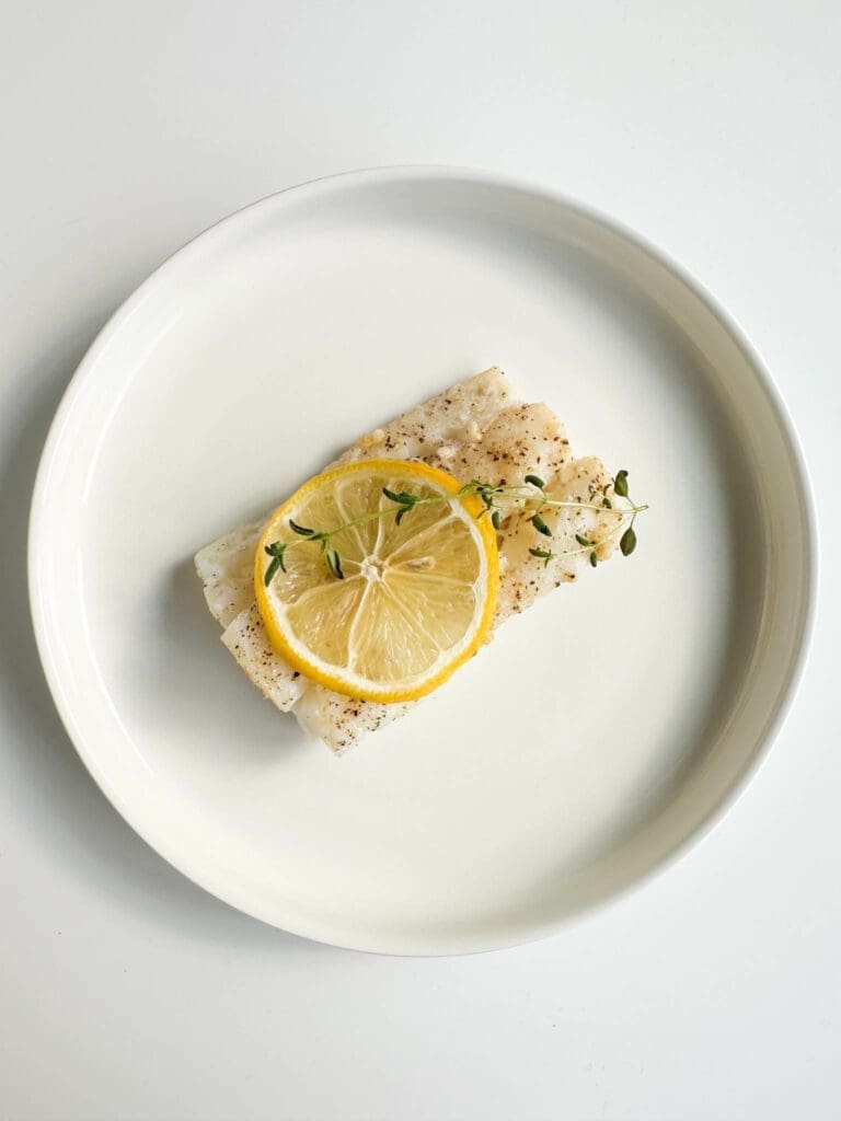 Lemon Garlic Butter Baked Fish