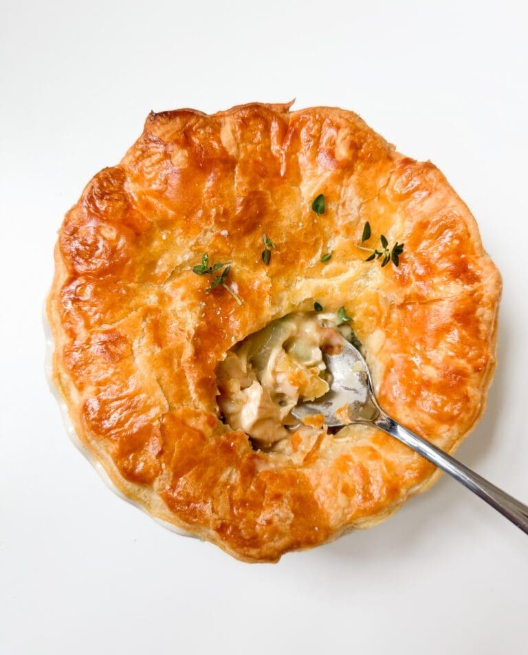 Crispy Chicken Pot Pie