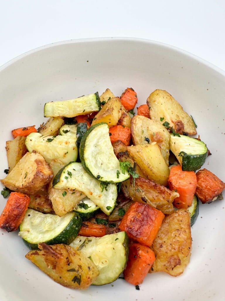 Garlic Herb Rosted Veggies