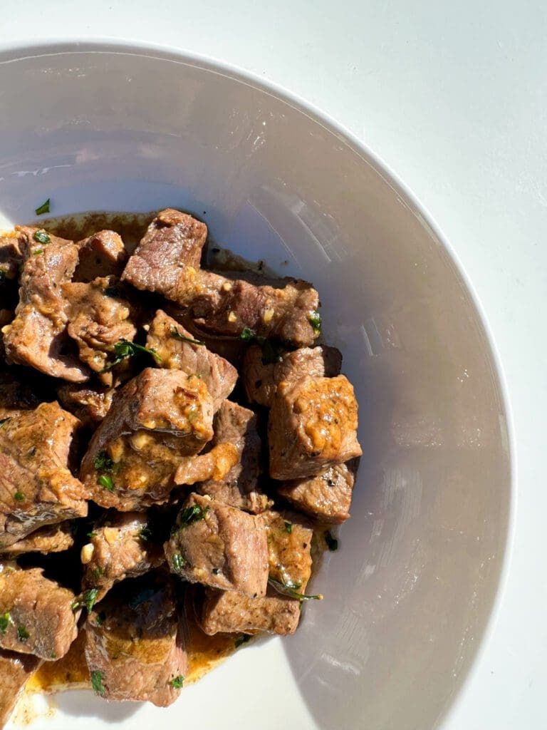 Garlic Butter Steak Bites