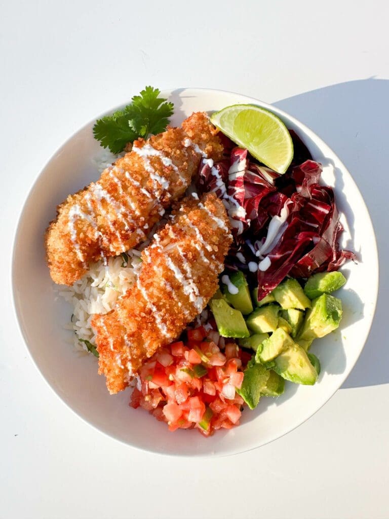 Baja Fish Taco Bowl