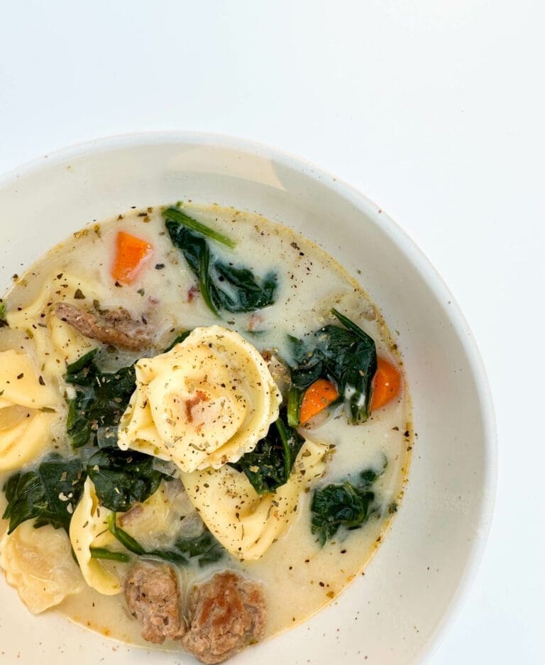 Tortellini and Italian Sausage Soup