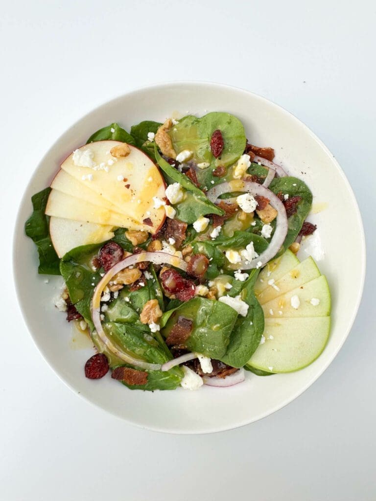 Apple Cranberry Walnut Salad
