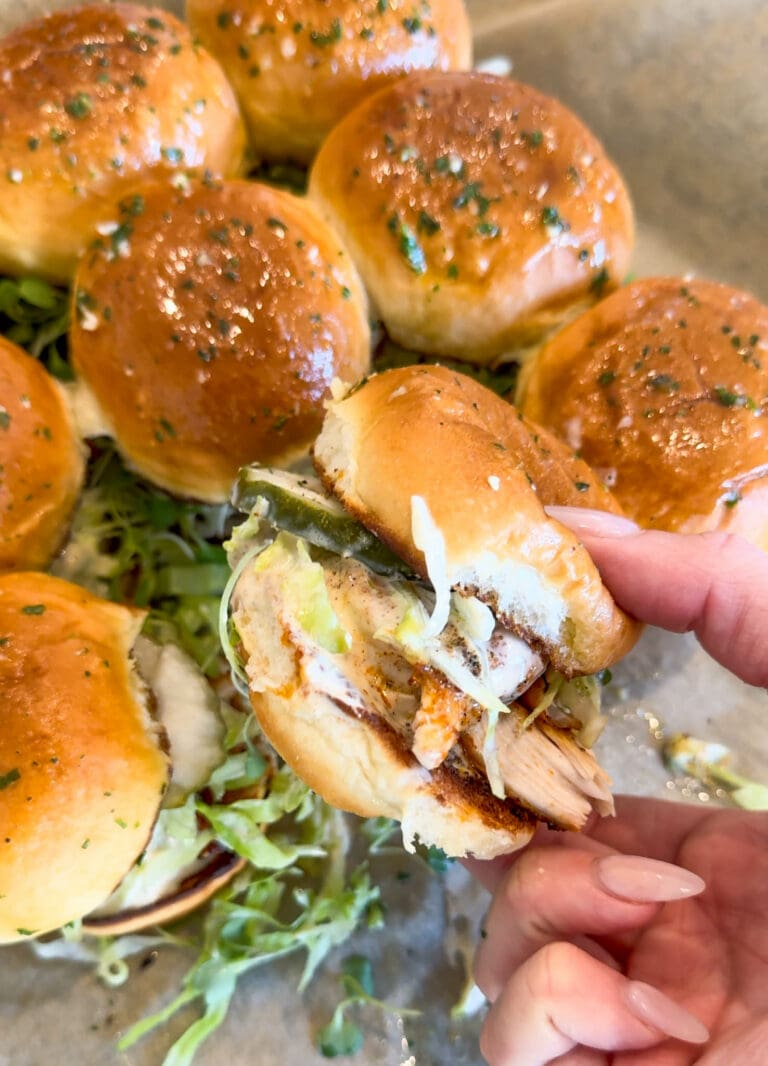 Saucy Blackened Chicken Sliders
