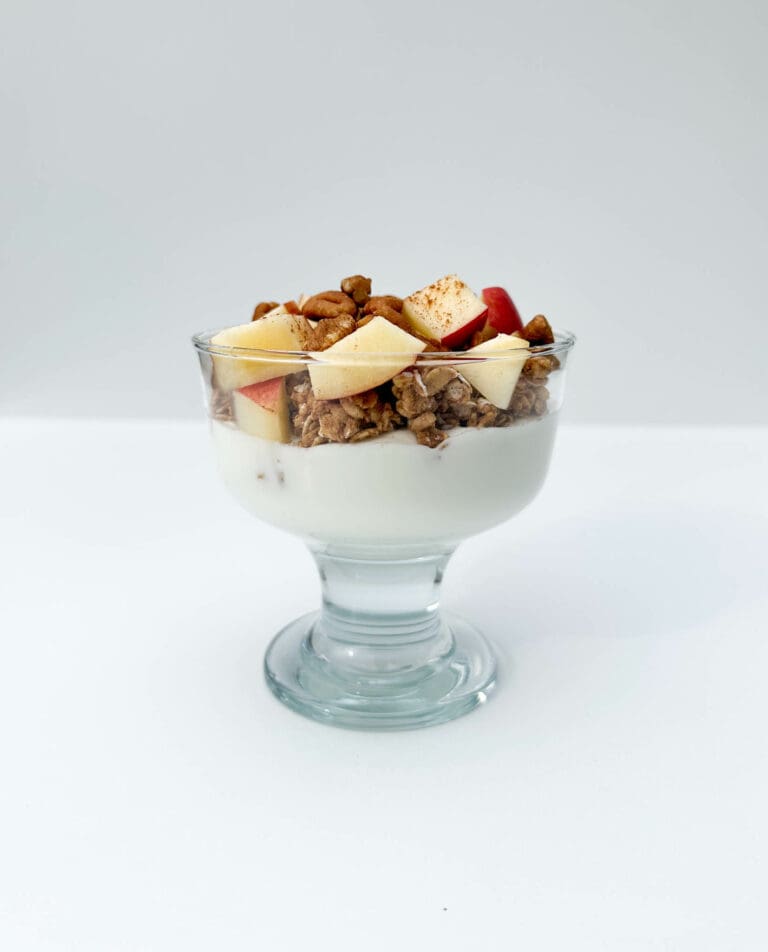 Apple Cinnamon Pecan Parfait