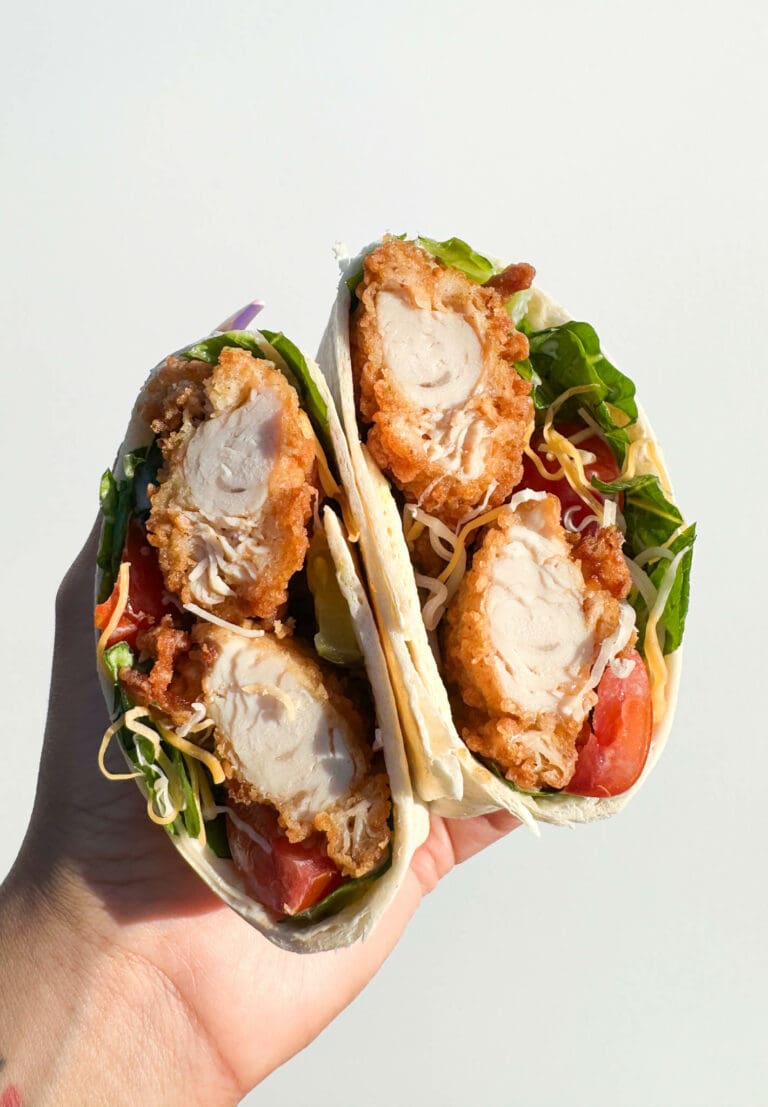 Honey Mustard Chicken Wrap