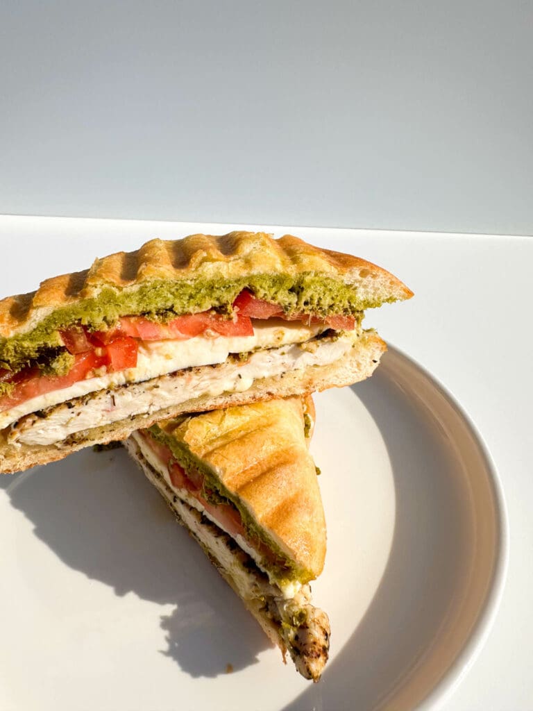 Grilled Chicken Pesto Sandwich