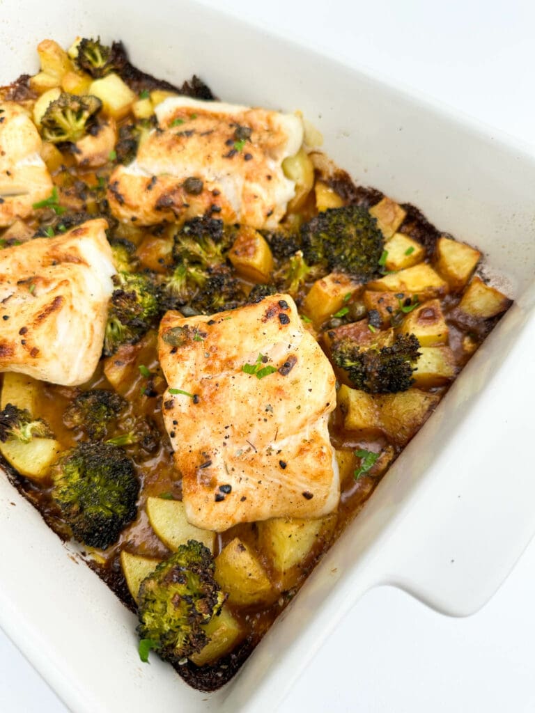 Creamy Cod & Veggies