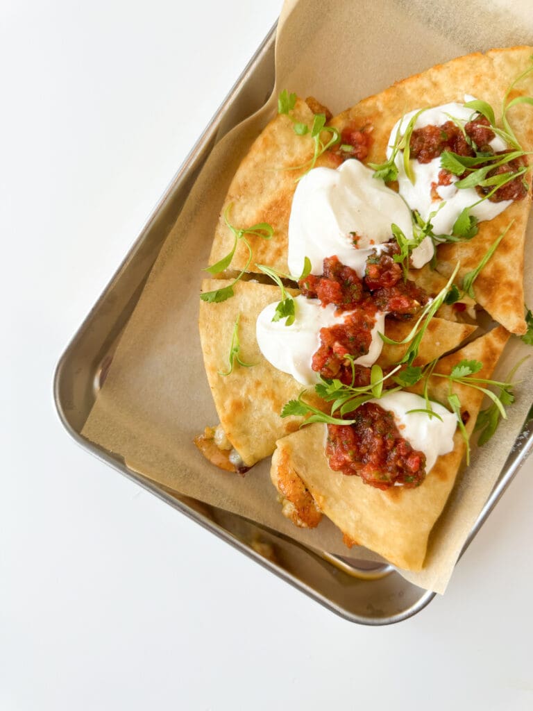 Shrimp Quesadillas