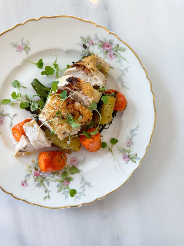 Lemon Pepper Roast Chicken