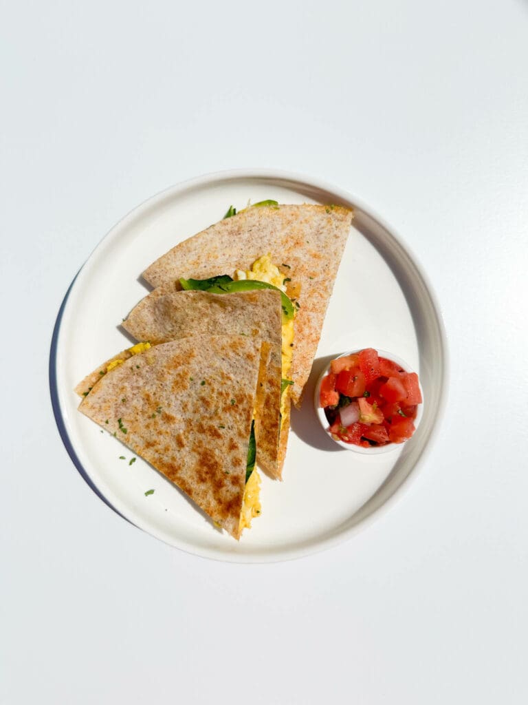Avocado and Egg Breakfast Buritto