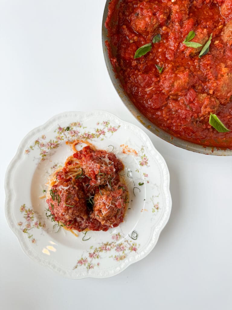 Classic Spaghetti and Meatballs