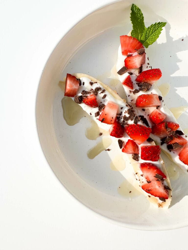 Strawberry Banana Split