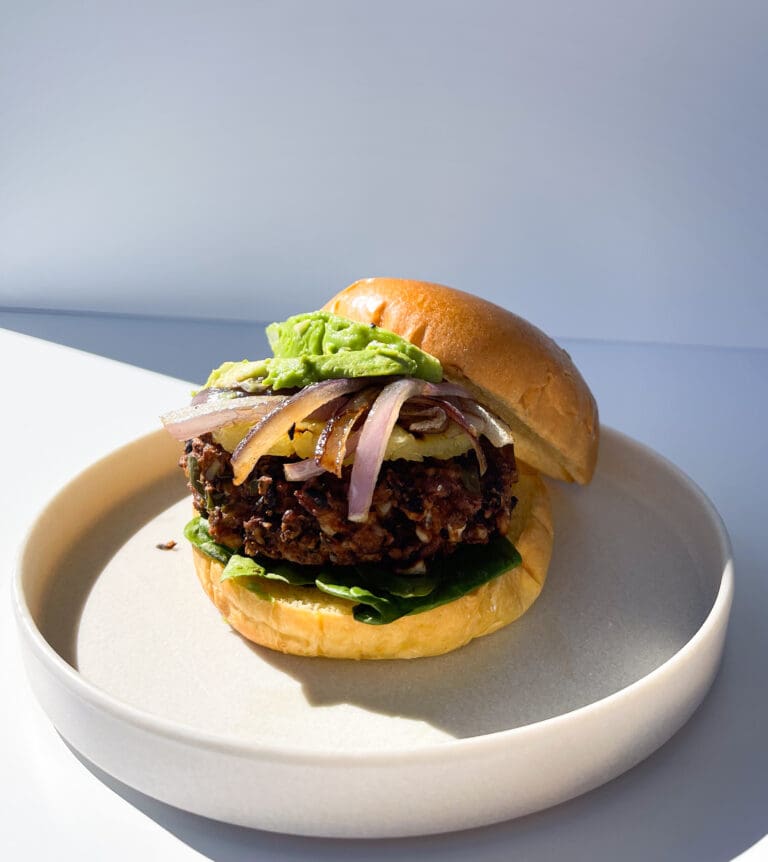 Black Bean Veggie Burger