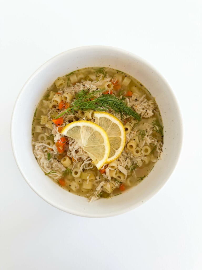 Lemon Chicken Soup