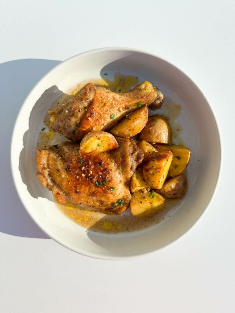 Cozy One Pan Chicken & Potatoes