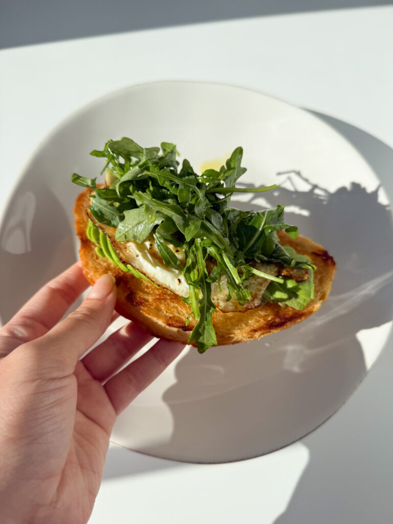 Go-To Breakfast Avocado Egg Toast