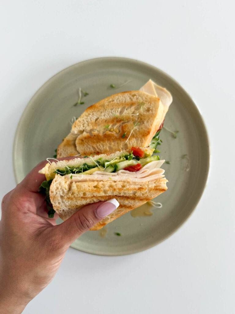 Turkey Veggie Panini